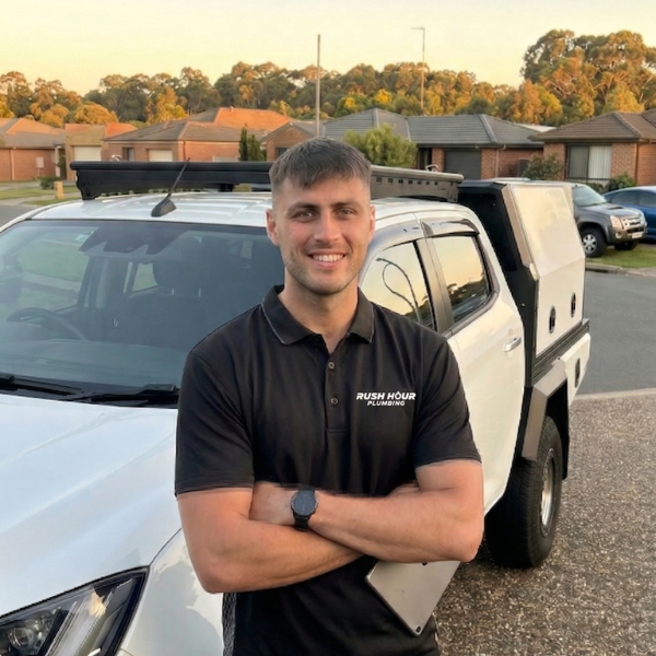 Benjamin Artini, owner of Rush Hour Plumbing